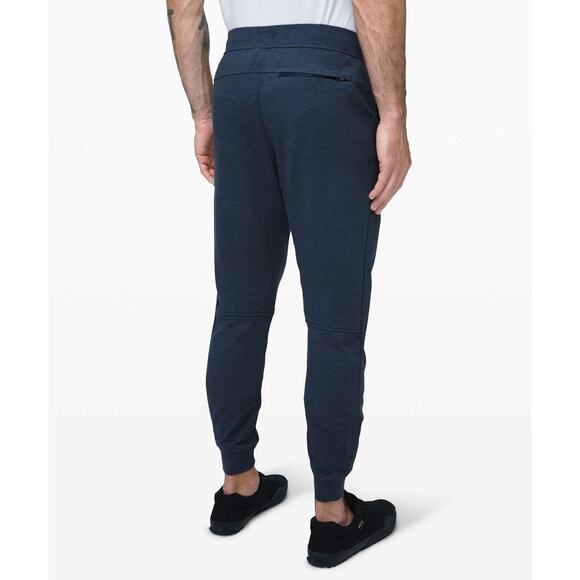Lululemon City Sweat Jogger French Terry 27" Heathered True Navy size Large - Picture 5 of 10